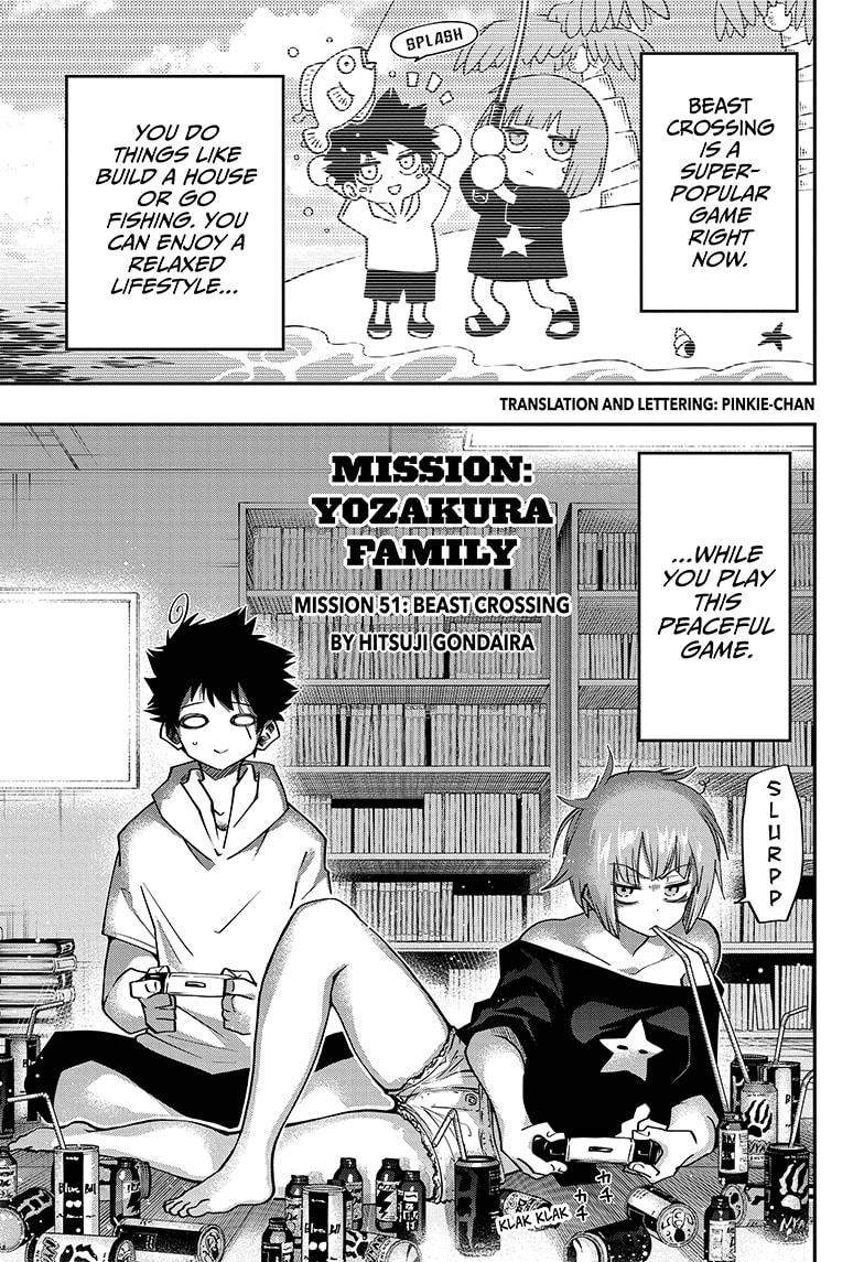 Mission: Yozakura Family Chapter 51 1